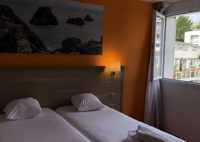 酒店 Couett'hotel Port De Plaisance, Les Pieds Dans L'eau